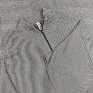 Lululemon Women's Softer Still Cashmere Blend Sweater Cardigan Wrap XS Gray
